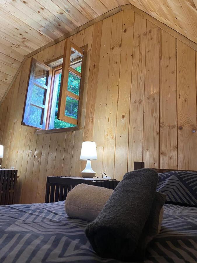 הוילה Plitvička Jezera Wooden House With A Waterfall "Stipanov Mlin" מראה חיצוני תמונה